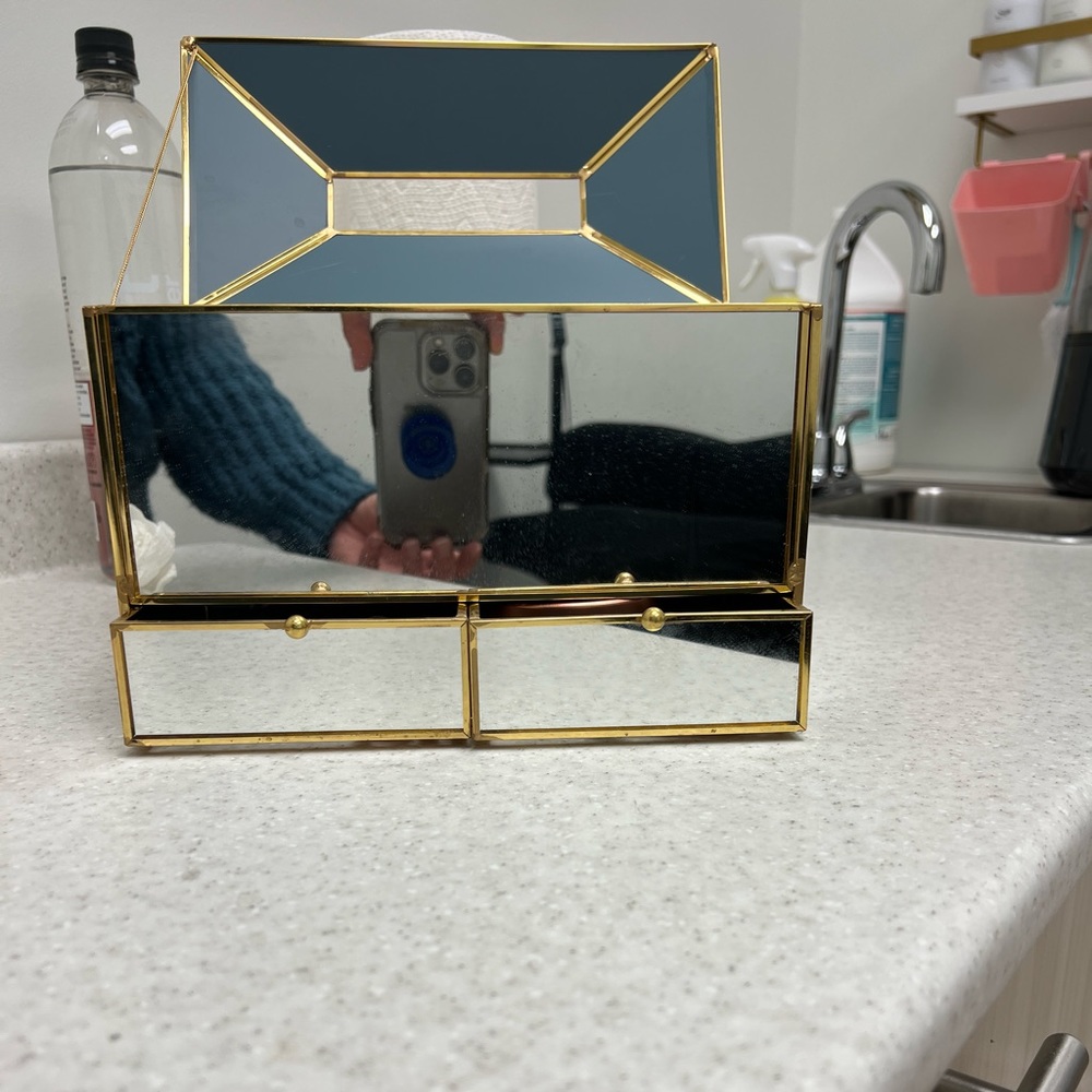 Gold Tissue Paper Dispenser